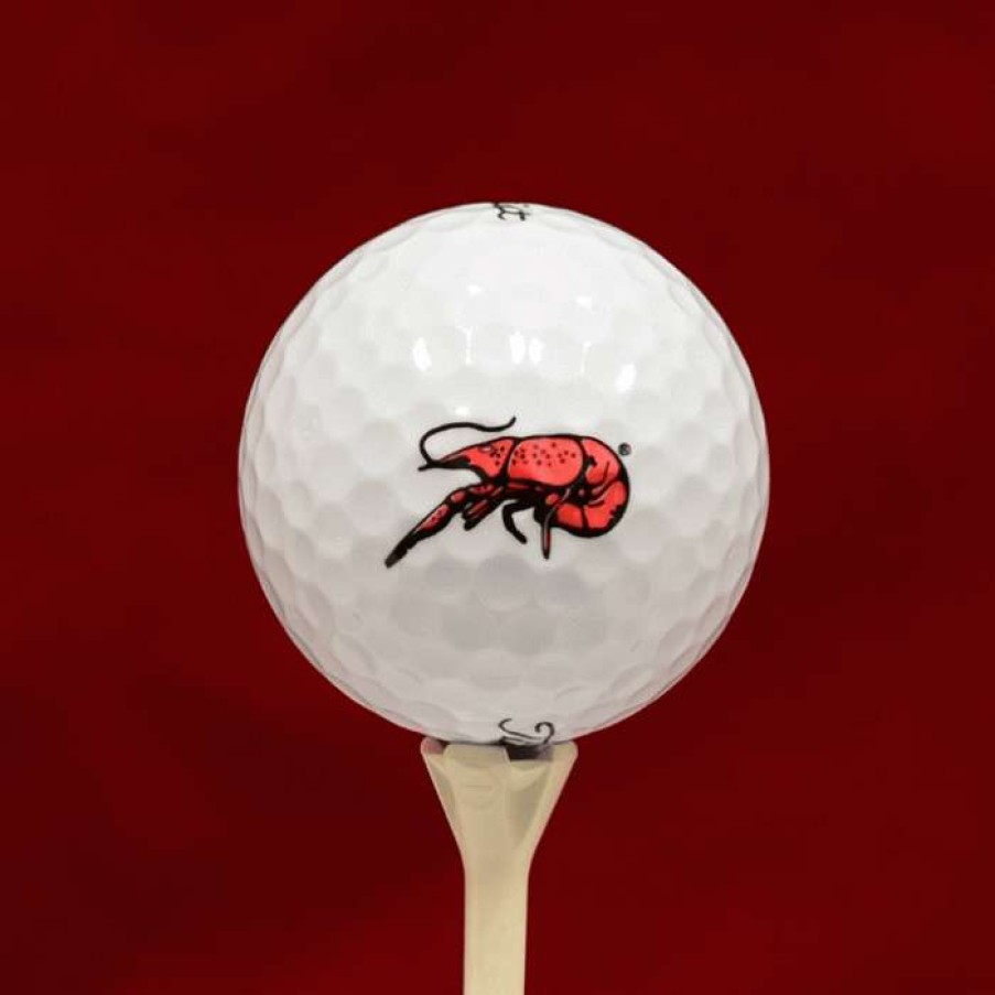 Crawfish * | Sale Crawfish 3-Pack Golf Ball Sleeve