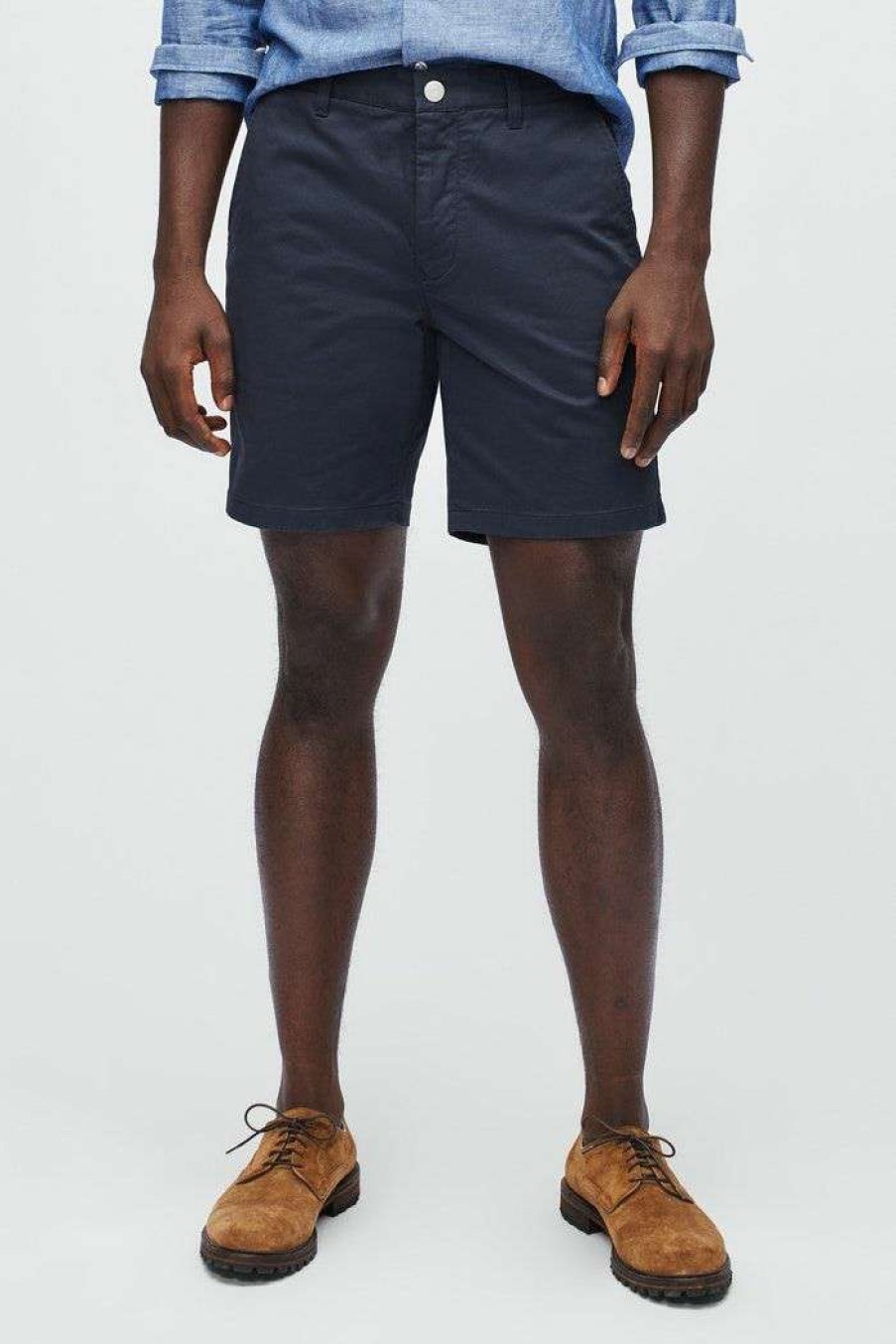 Men * | Good Quality 7 Slim Washed Chino Short By Bonobos