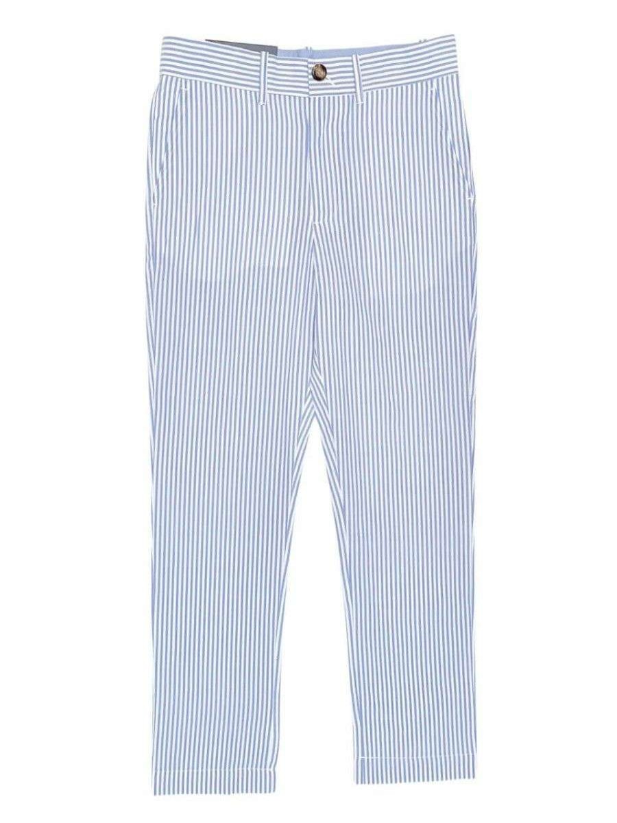 Kids * | Top Selling Boys Seersucker Pant By Brown & Bowen