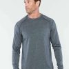 Men * | Latest Carrollton Longsleeve Heater Tee By Tasc