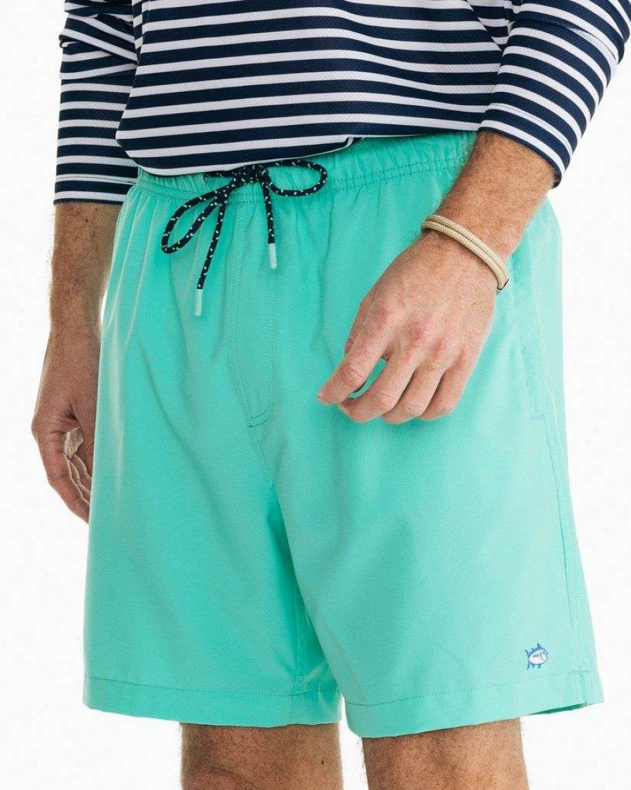 Men * | Top Selling Solid Swim Trunks By Southern Tide