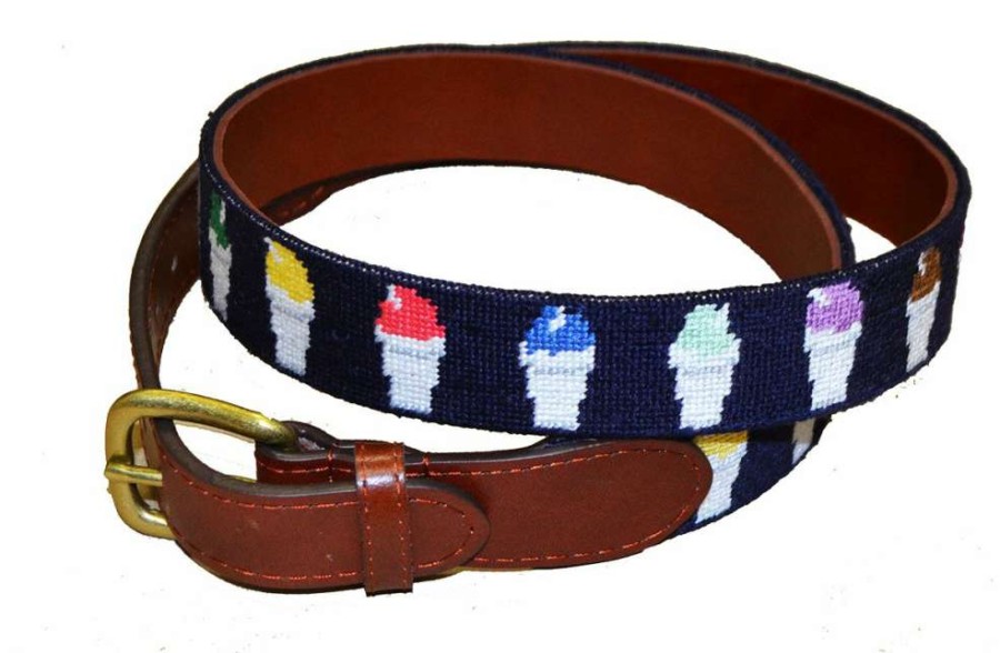 Men * | New Sno-Ball Belt By Smathers & Branson Multi