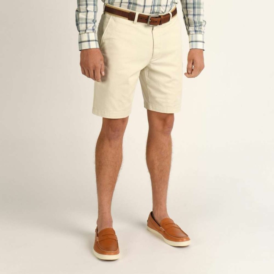 Men * | New 9 Gold School Chino Short By Duckhead