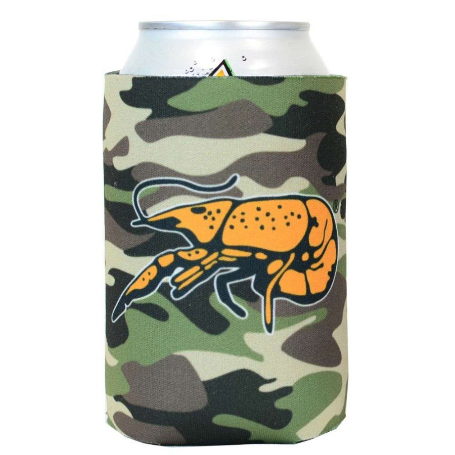 Crawfish * | 100% Guarantee Crawfish Uflage Coozie Camo